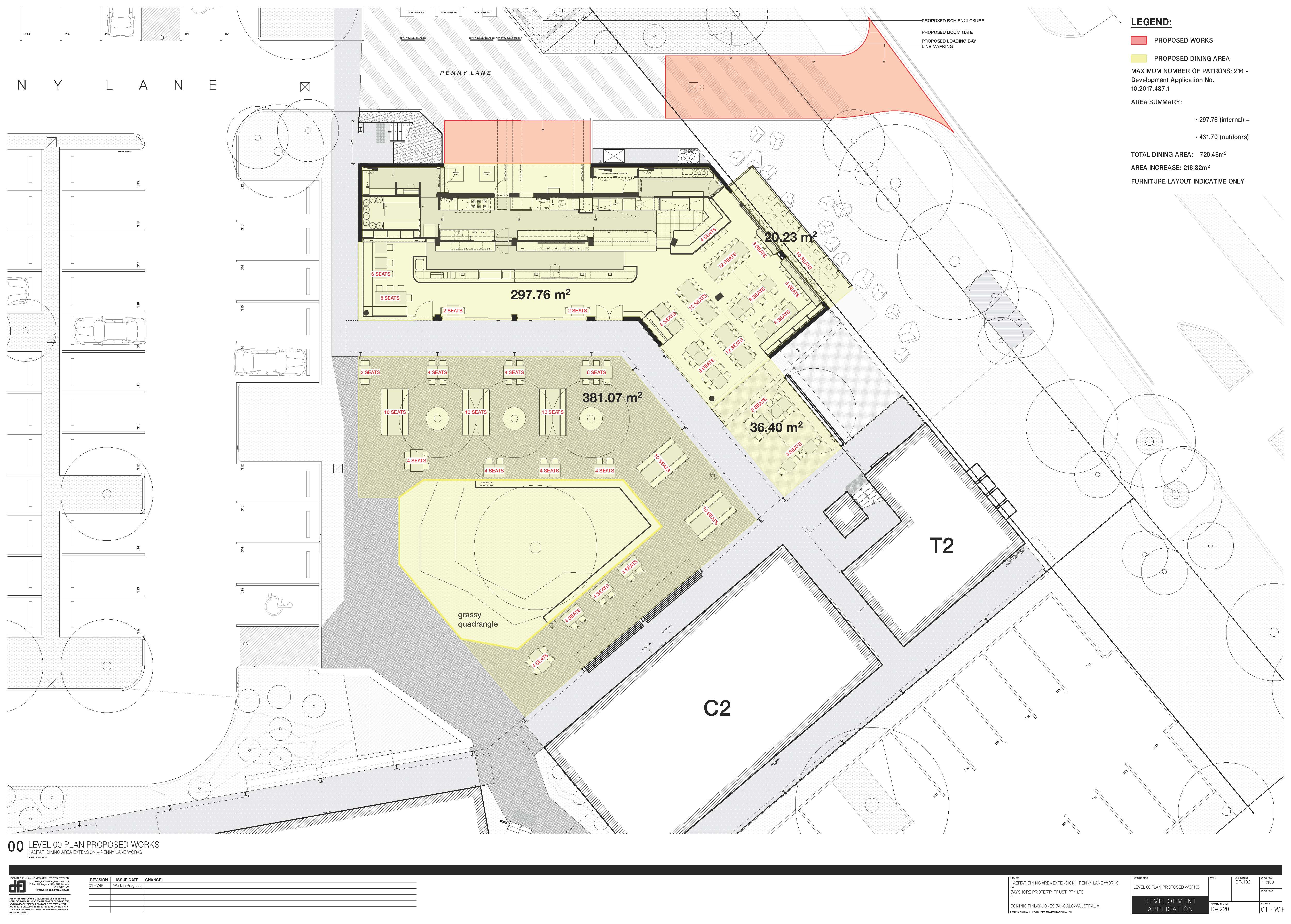 Barrio Outdoor Space Proposed Works